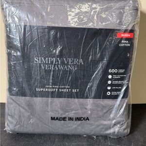 Simply Vera Vera Wang Pima Cotton Sheet Set